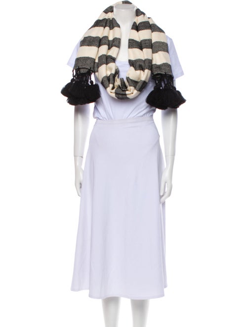 Jaline Striped Scarf