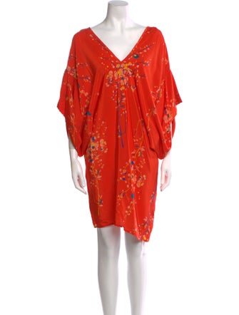 Jaline Silk Mini Dress