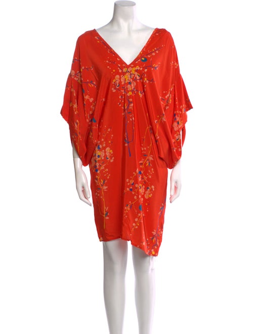 Jaline Silk Mini Dress