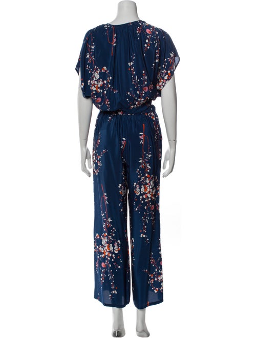 Jaline Silk Printed Pant Set