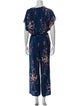 Jaline Silk Printed Pant Set