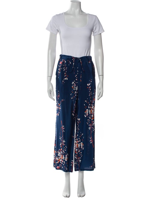 Jaline Silk Printed Pant Set