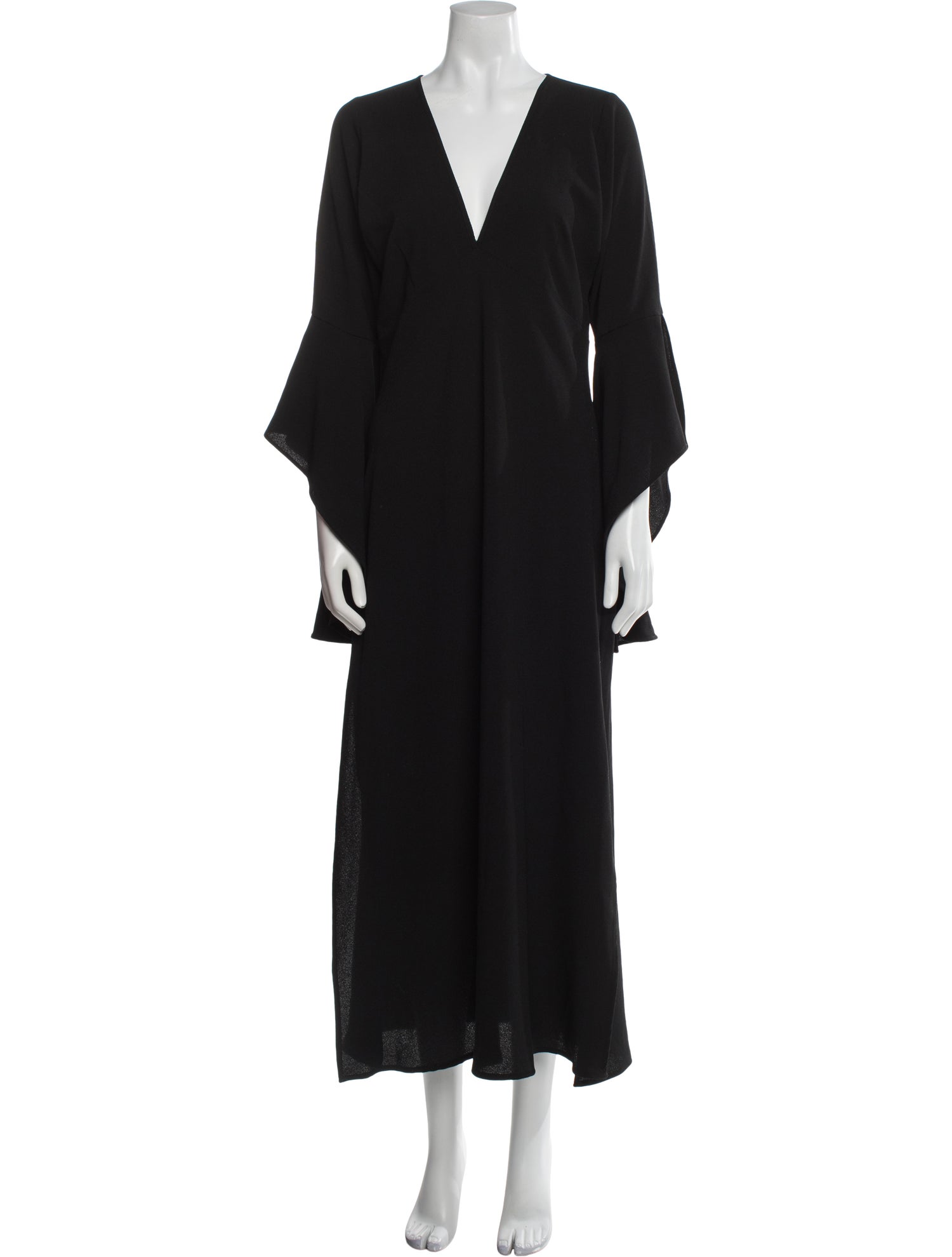 Jaline Silk Long Dress