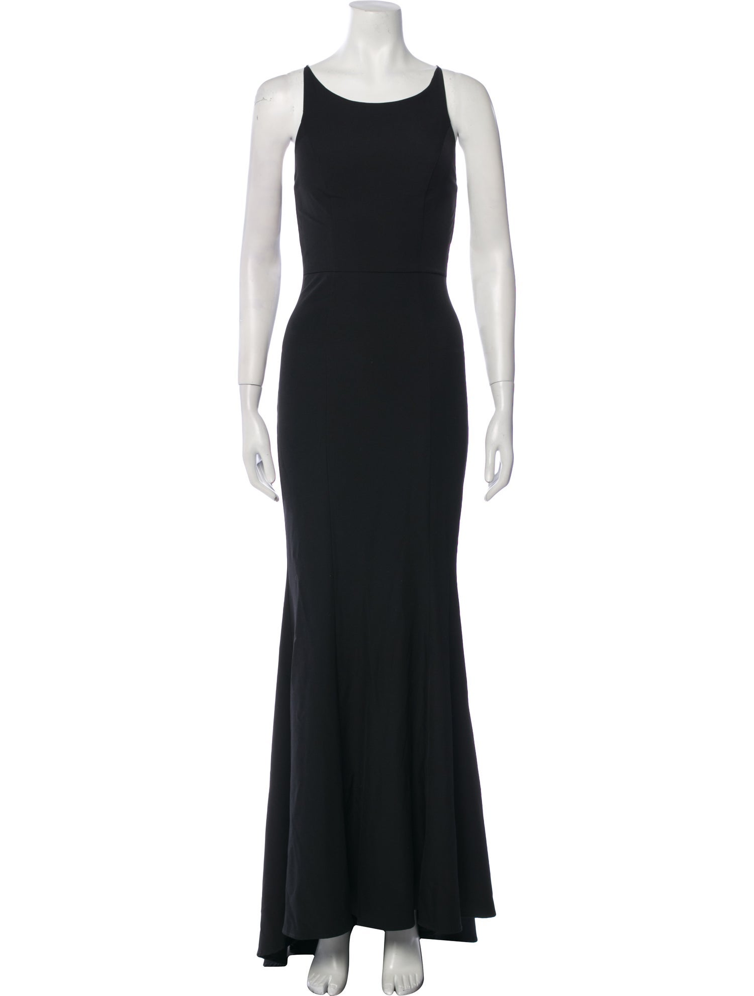 JARLO Scoop Neck Long Dress