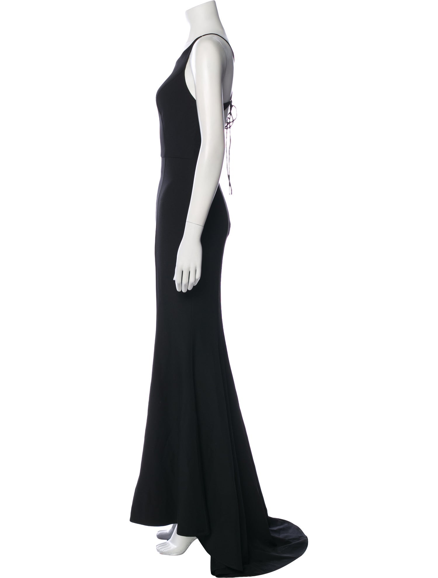 JARLO Scoop Neck Long Dress