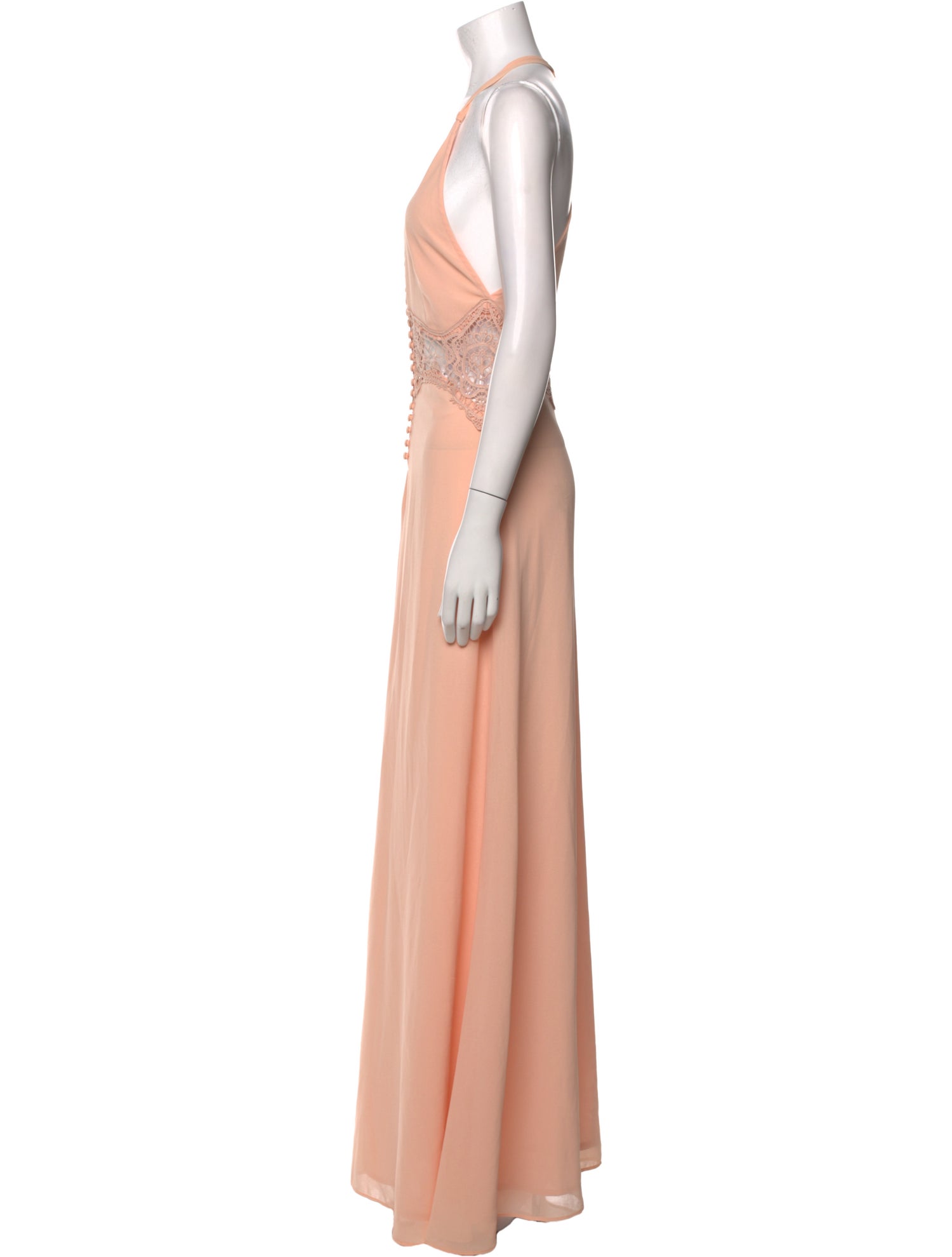 JARLO V-Neck Long Dress