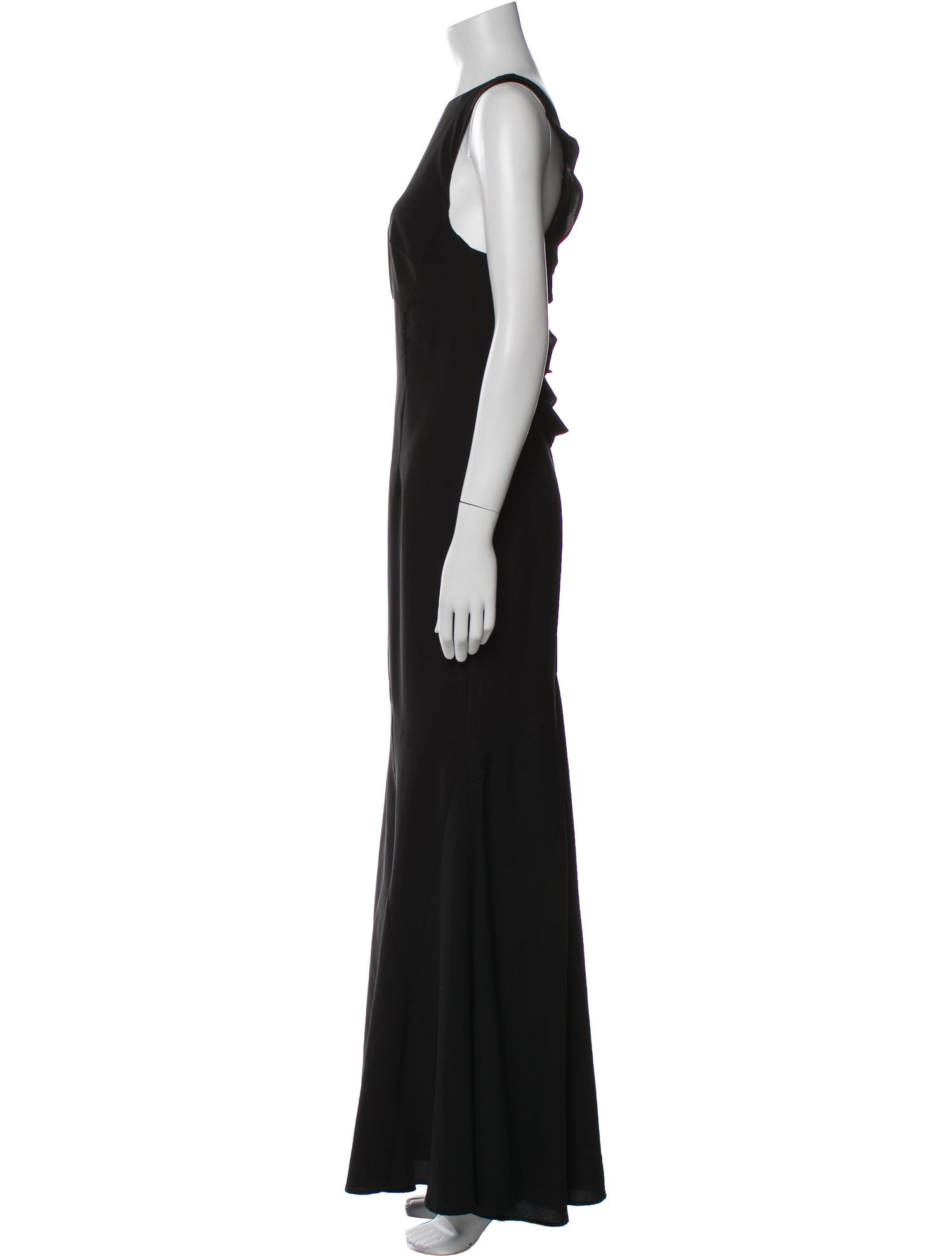JARLO Crew Neck Long Dress