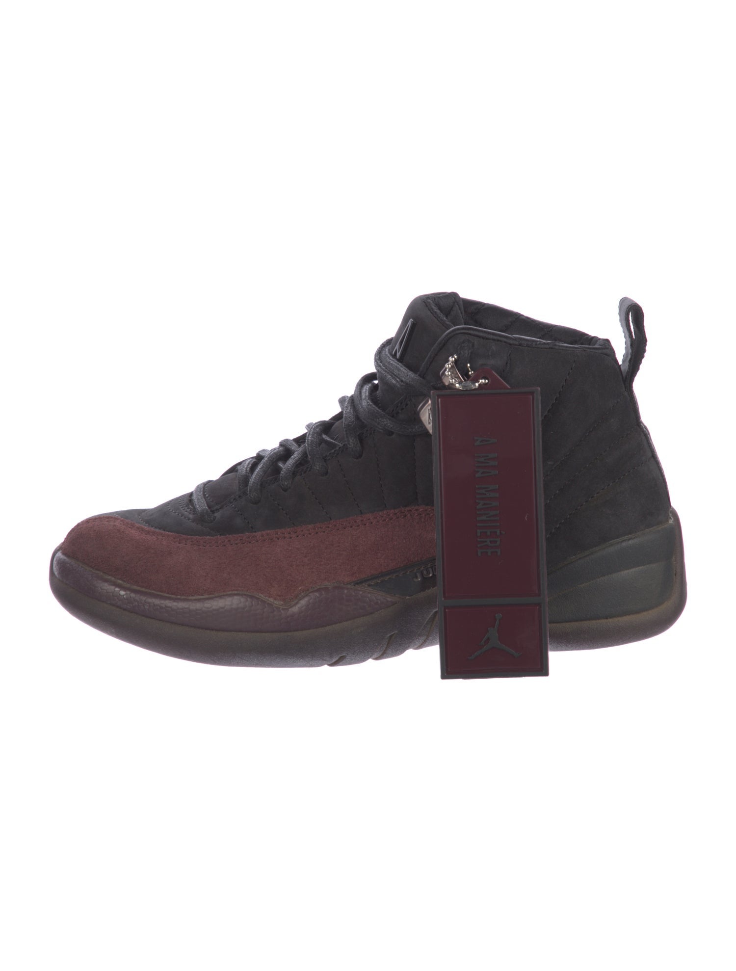 Jordan x A Ma Maniére 12 Retro SP 'Black' (W) Athletic Sneakers