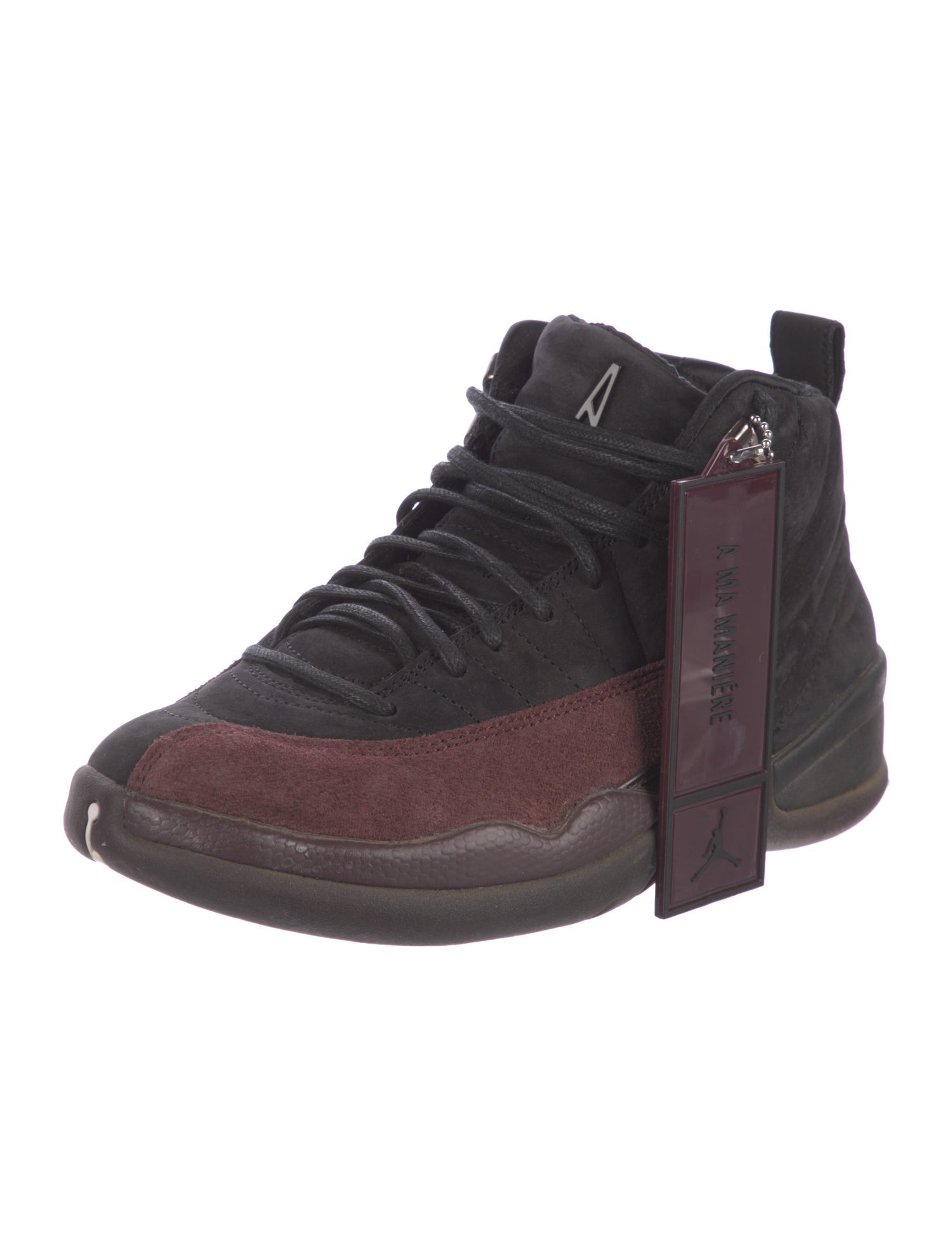 Jordan x A Ma Maniére 12 Retro SP 'Black' (W) Athletic Sneakers