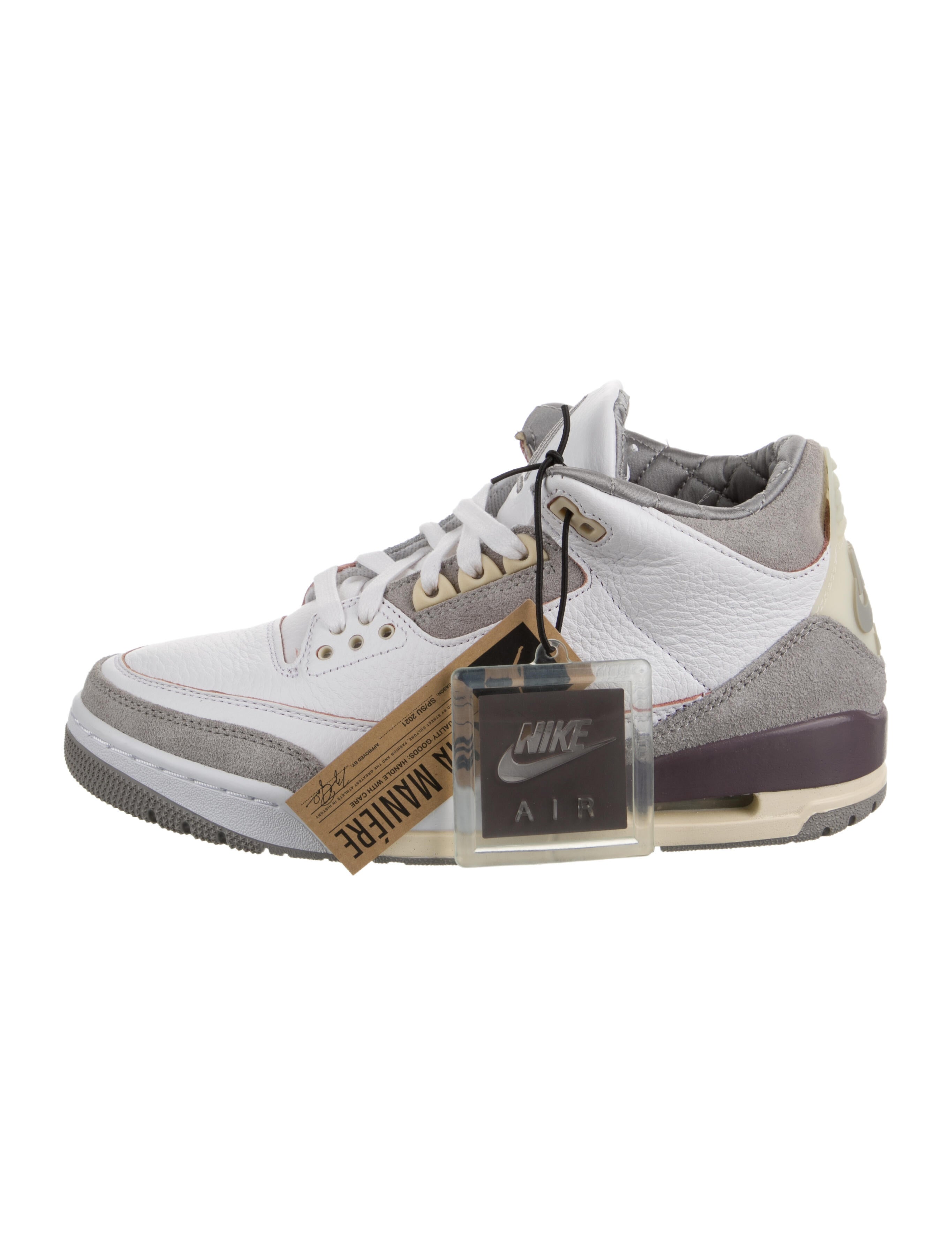 Jordan x A Ma Maniére 2021 Leather Athletic Sneakers