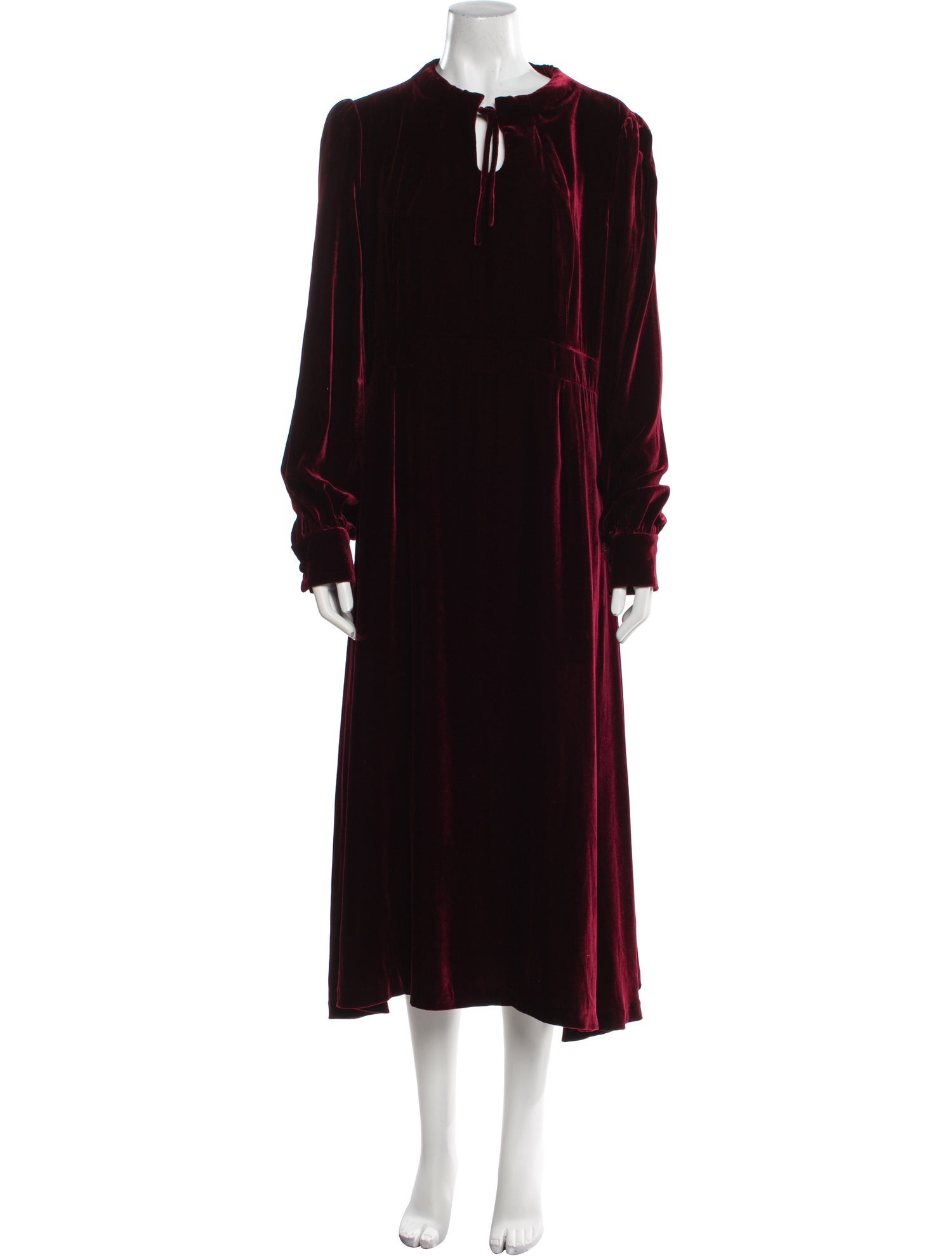 Jane Velvet Midi Length Dress