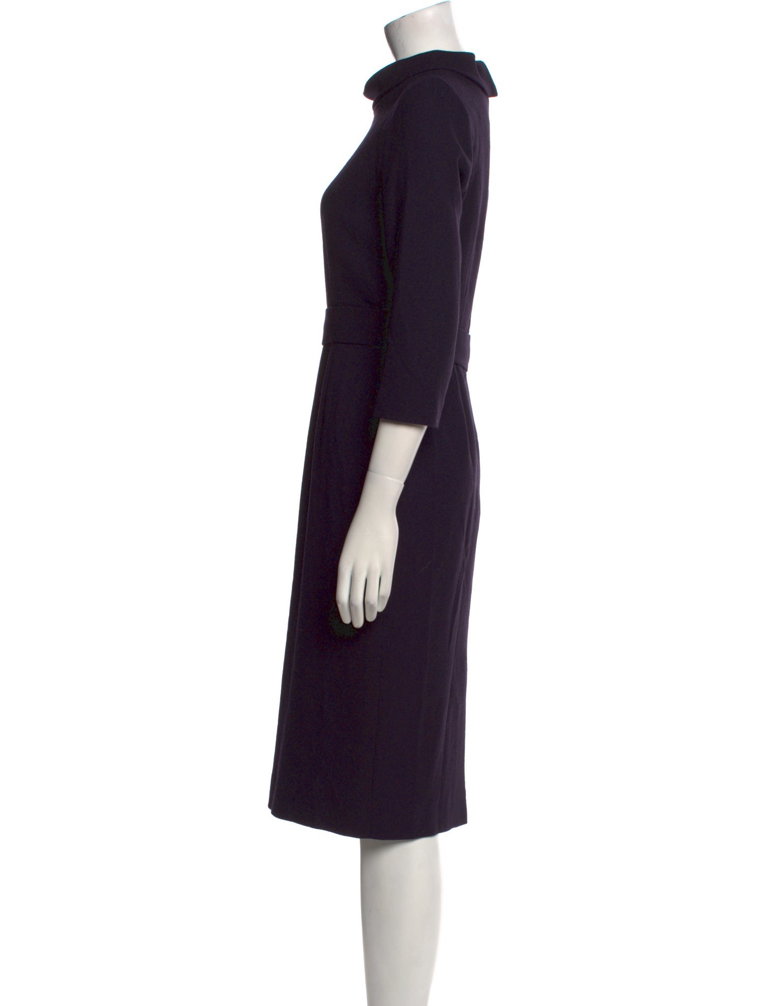 Jane Wool Midi Length Dress
