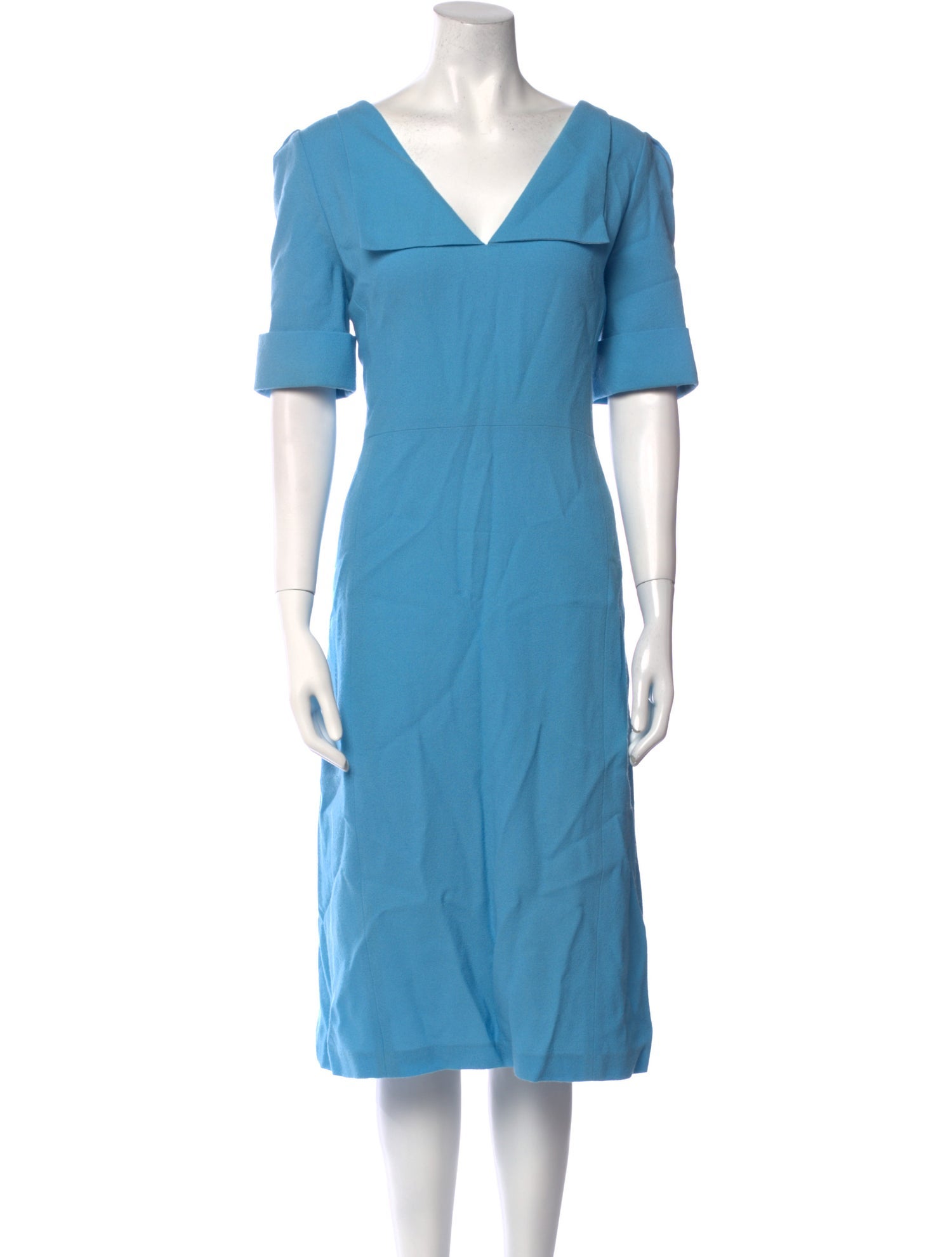 Jane Wool Midi Length Dress