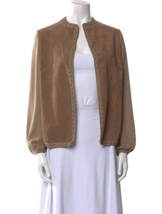 Jane Leather Crew Neck Sweater