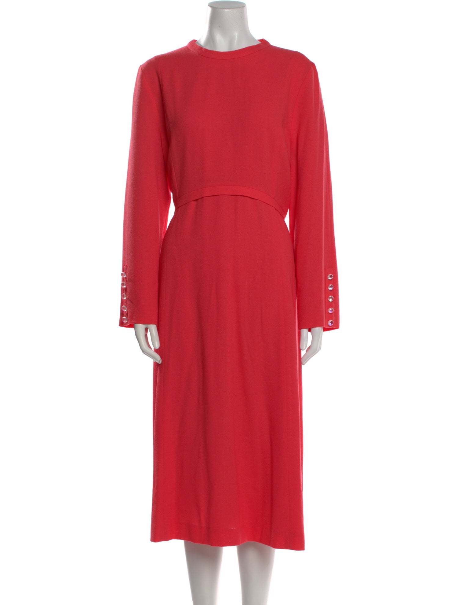 Jane Wool Midi Length Dress w/ Tags