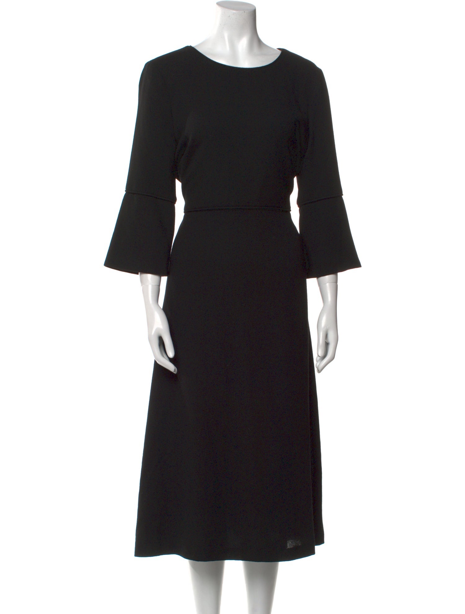 Jane Wool Midi Length Dress