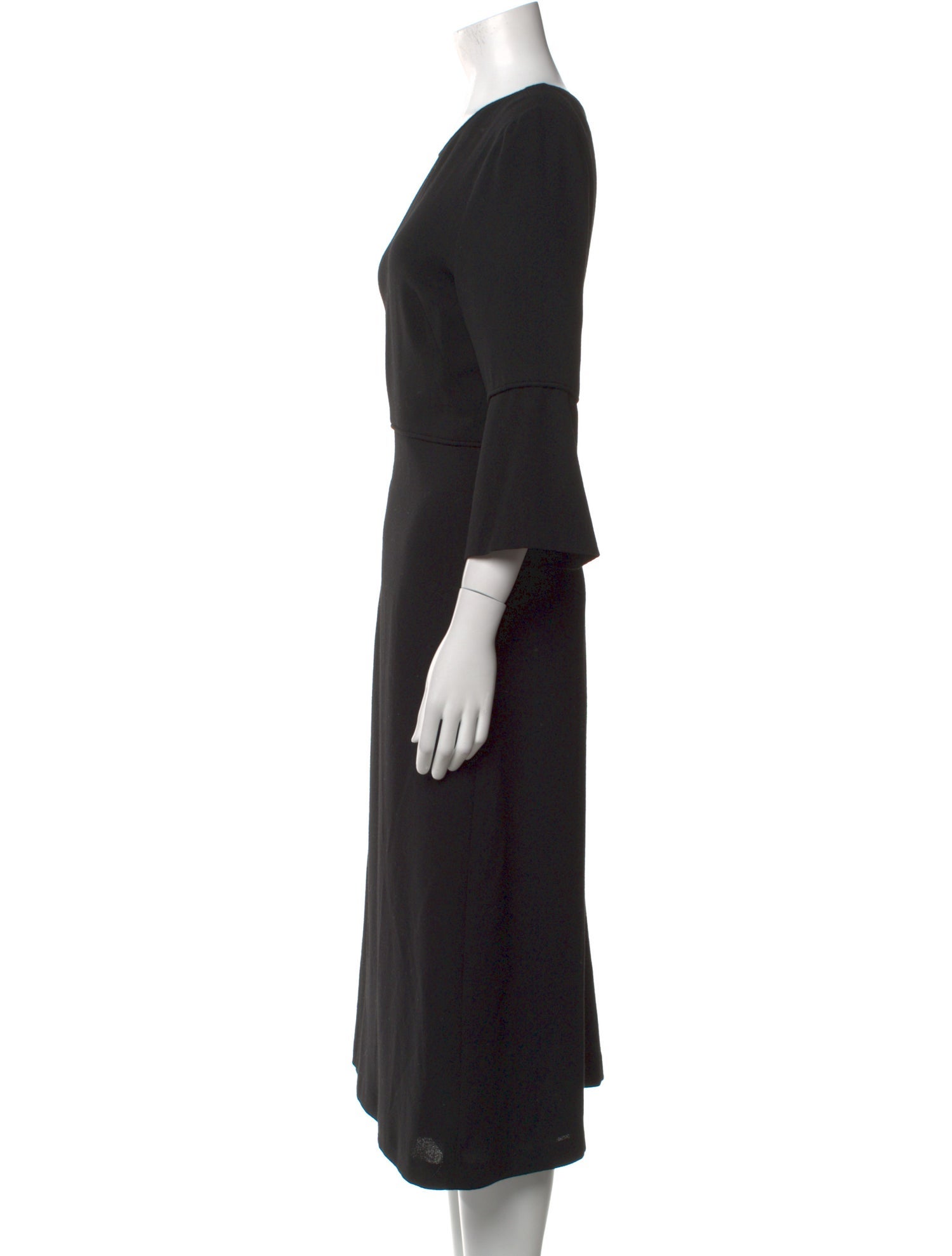 Jane Wool Midi Length Dress