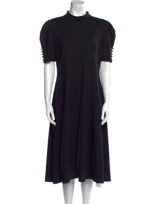 Jane Mock Neck Midi Length Dress