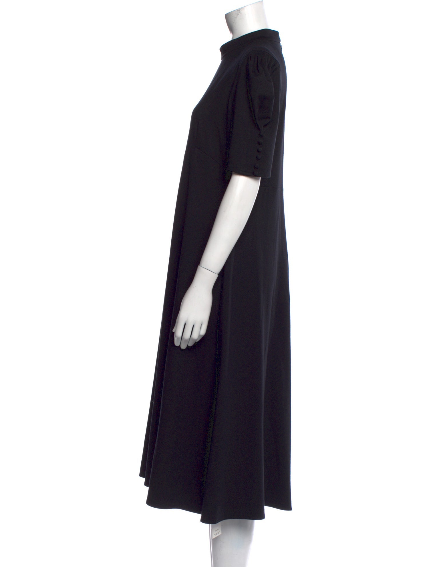 Jane Mock Neck Midi Length Dress