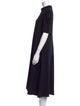 Jane Mock Neck Midi Length Dress