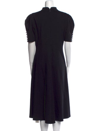 Jane Mock Neck Midi Length Dress
