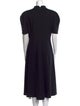Jane Mock Neck Midi Length Dress