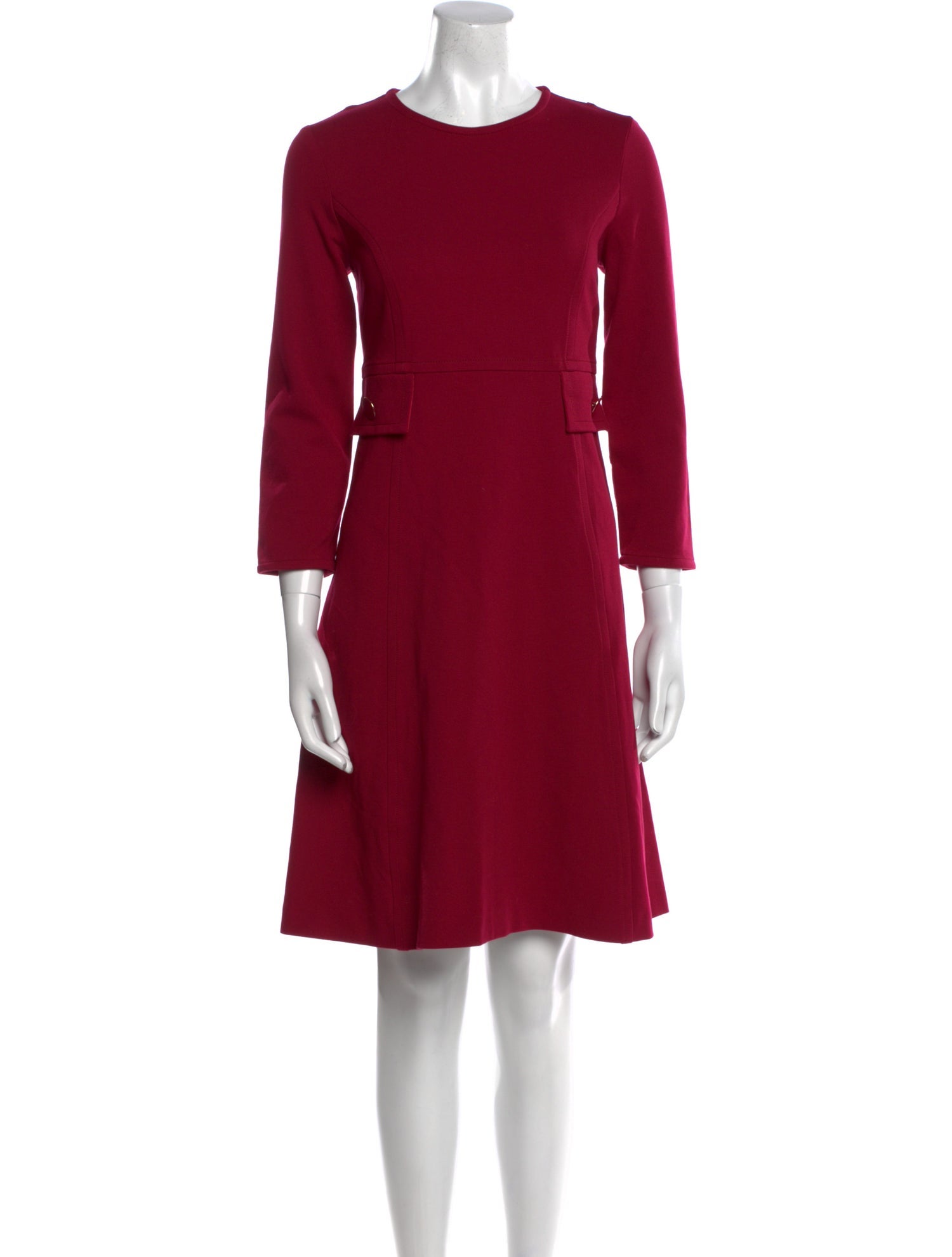 Jane Crew Neck Knee-Length Dress