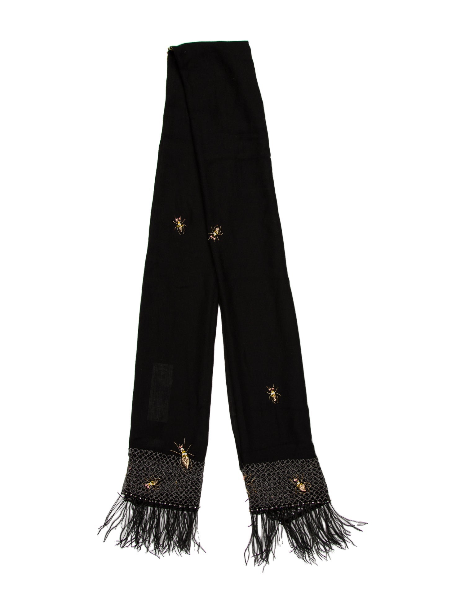 Janavi Paisley Print Scarf