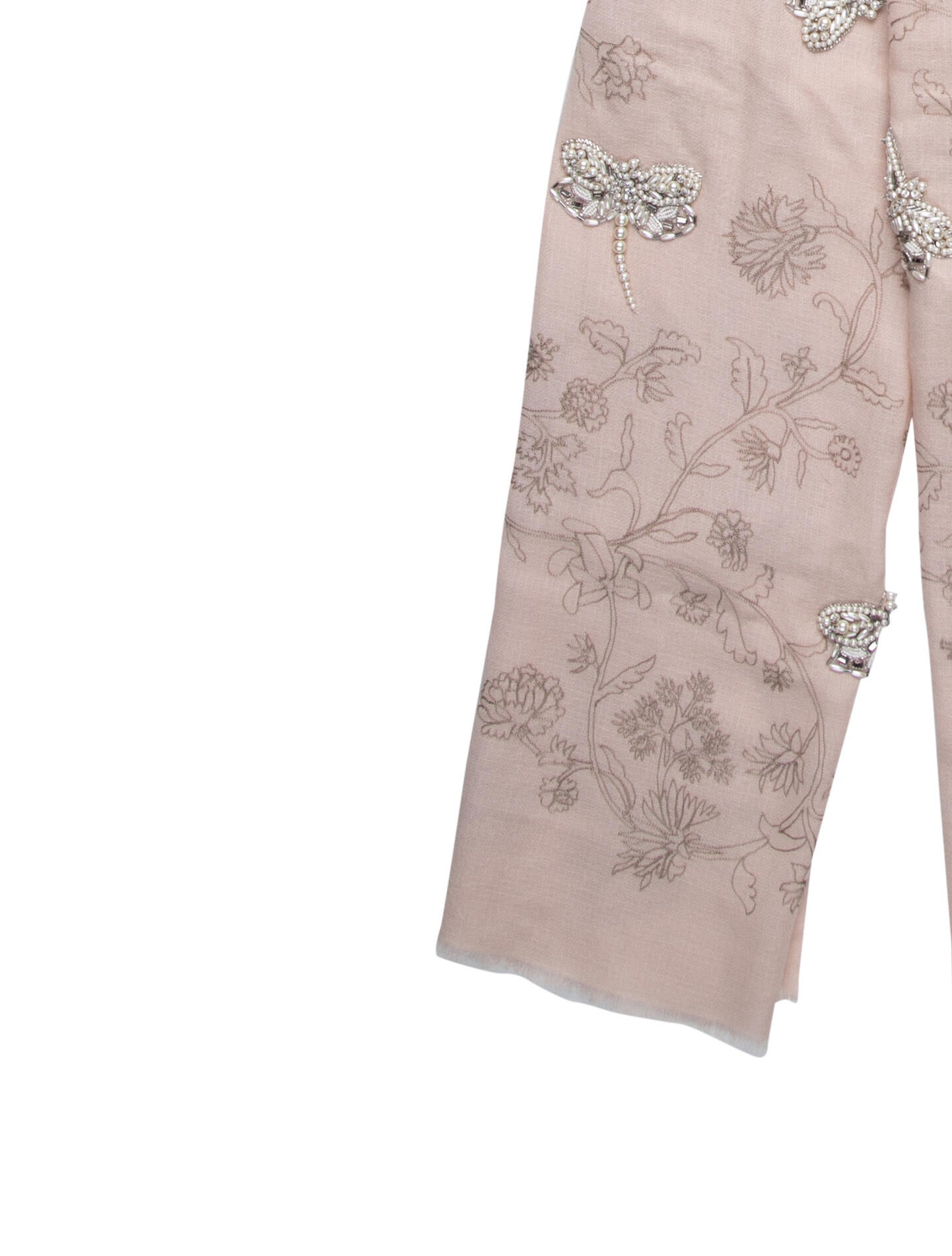 Janavi LV Monogram Silk Scarf Silk Scarf