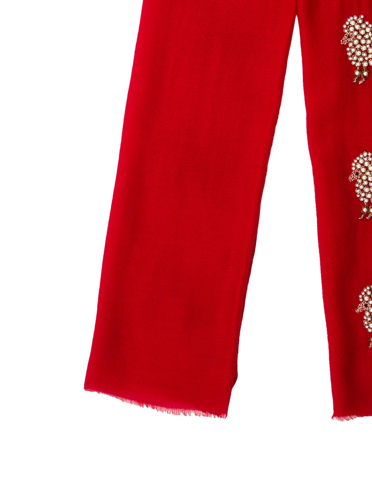 Janavi Cashmere Printed Scarf w/ Tags