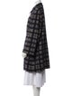 Jane Post Plaid Print Coat