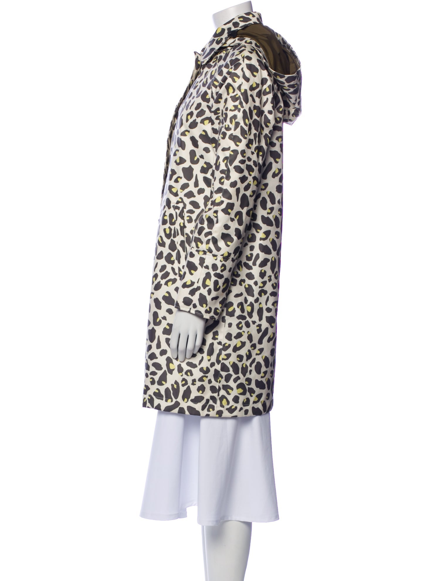 Jane Post Animal Print Coat