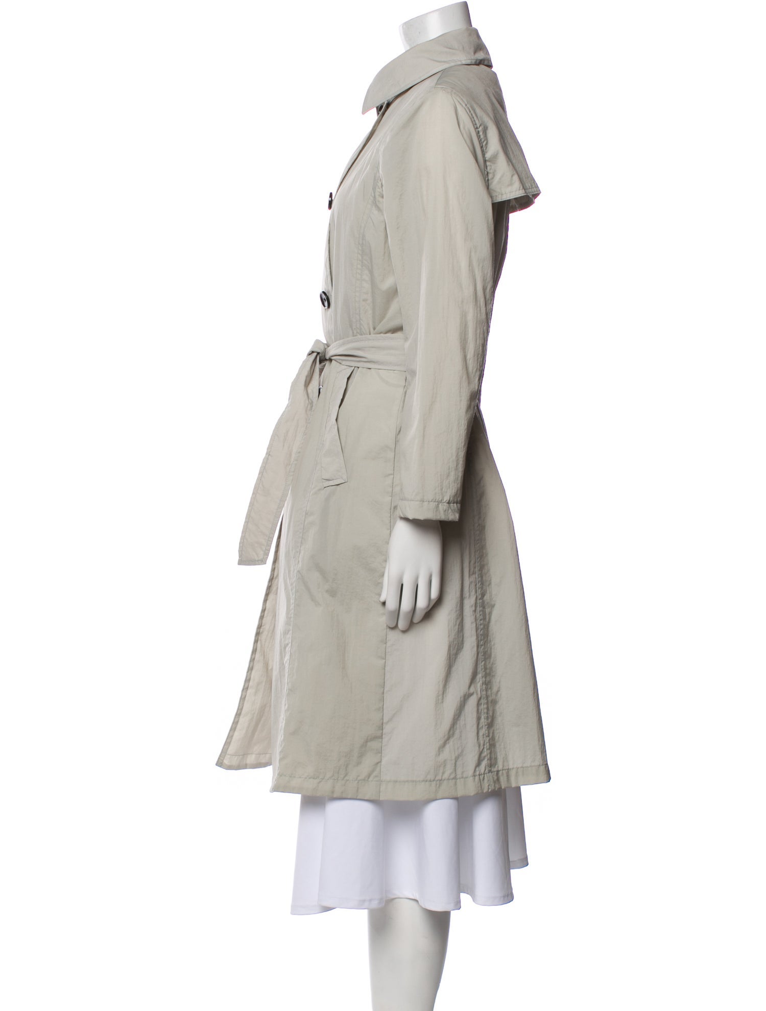 Jane Post Nylon Trench Coat