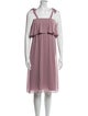 Joanna August Square Neckline Knee-Length Dress