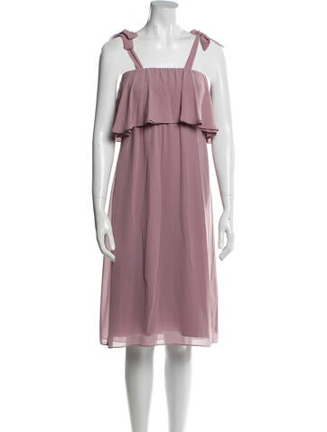Joanna August Dresses Square Neckline Knee-Length Dress M