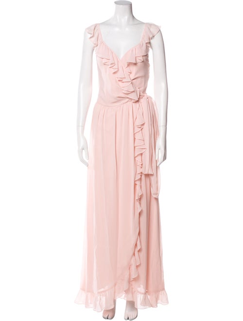 Joanna August V-Neck Long Dress