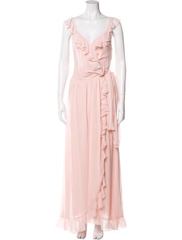 Joanna August Dresses V-Neck Long Dress XS