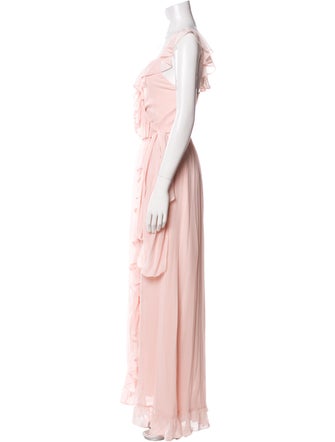 Joanna August V-Neck Long Dress