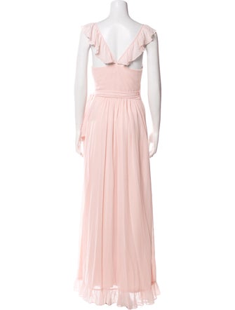 Joanna August V-Neck Long Dress