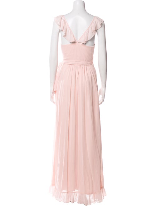 Joanna August V-Neck Long Dress