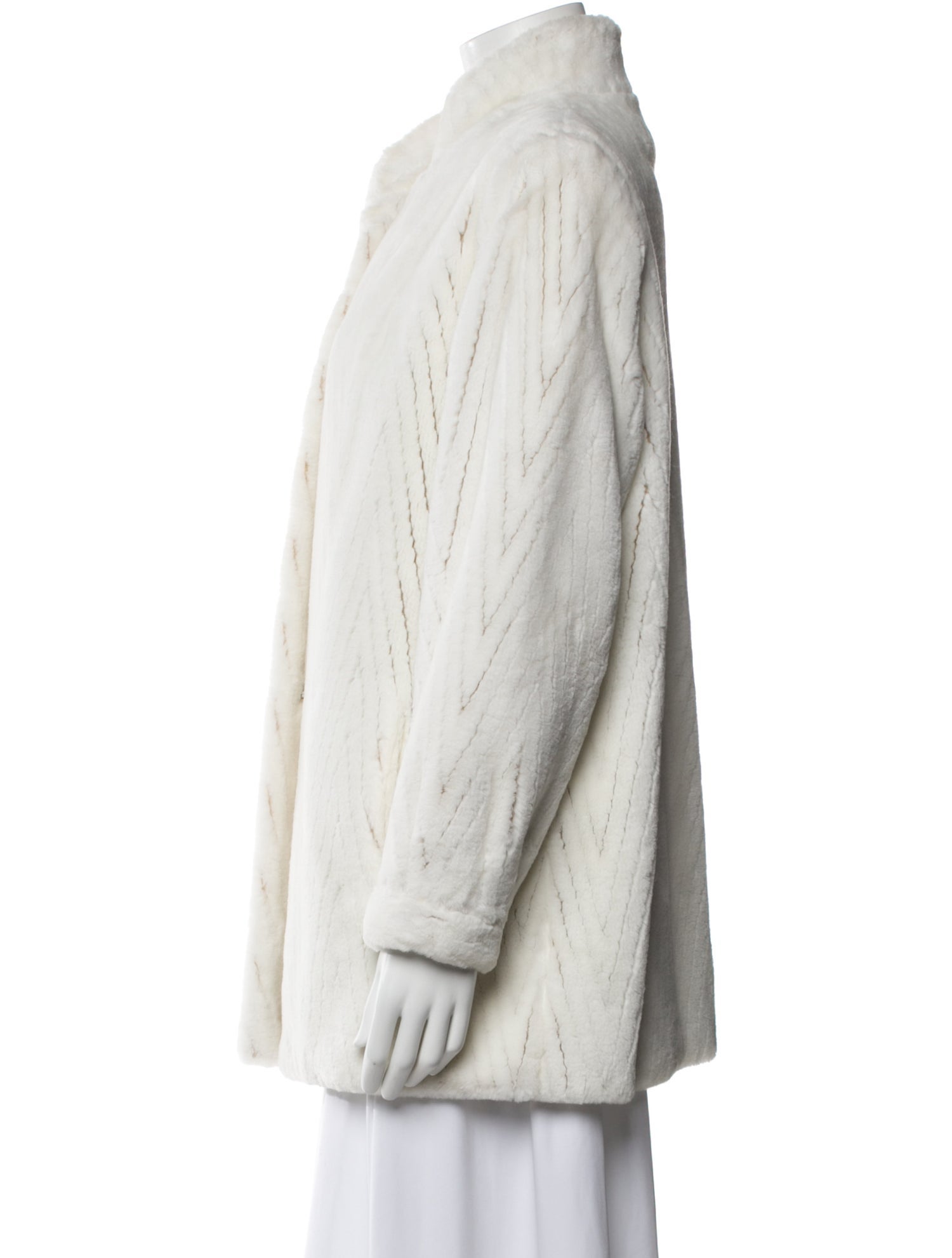 Jacques Saint Laurent Shearling Fur Jacket