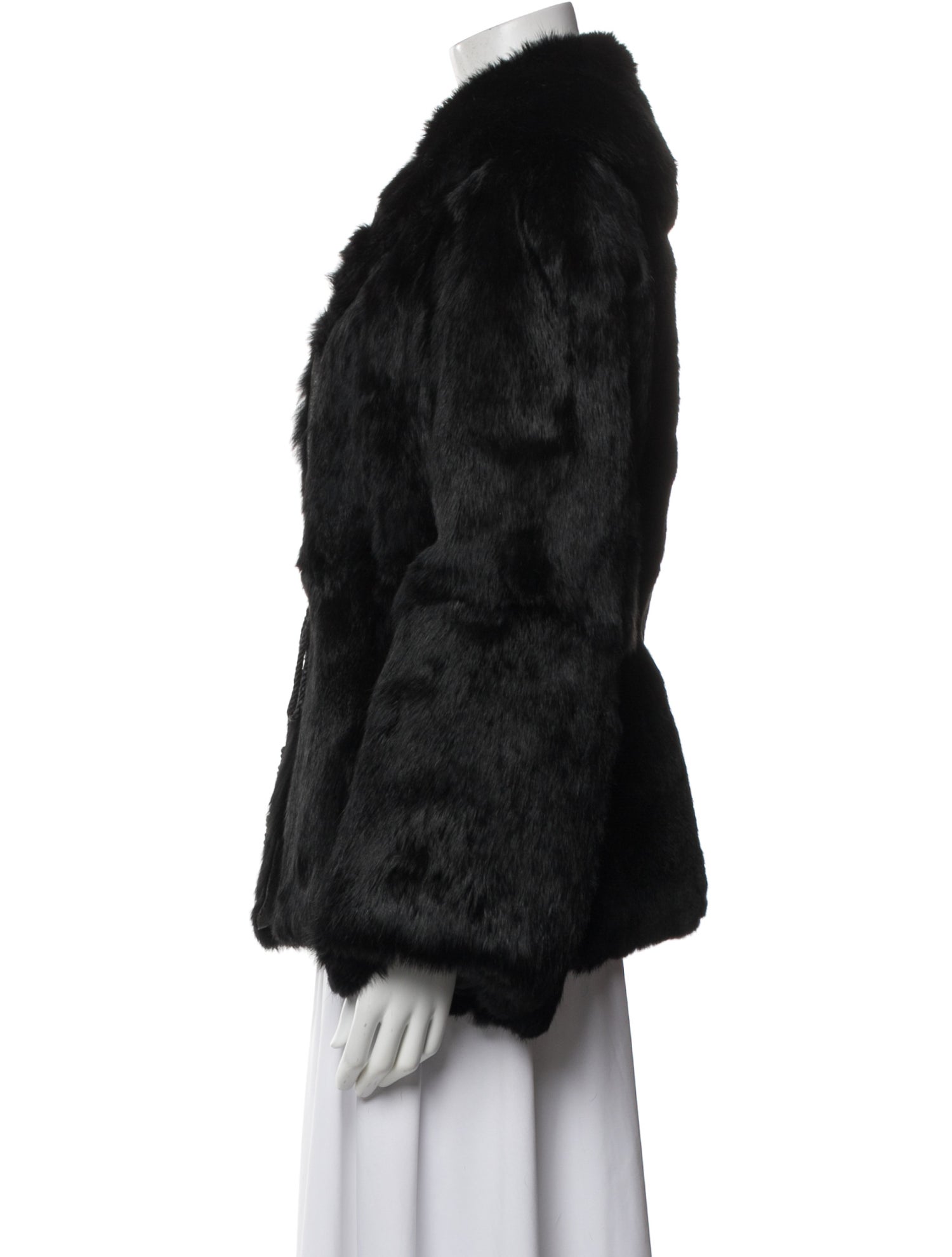 Jacques Saint Laurent Vintage Faux Fur Jacket