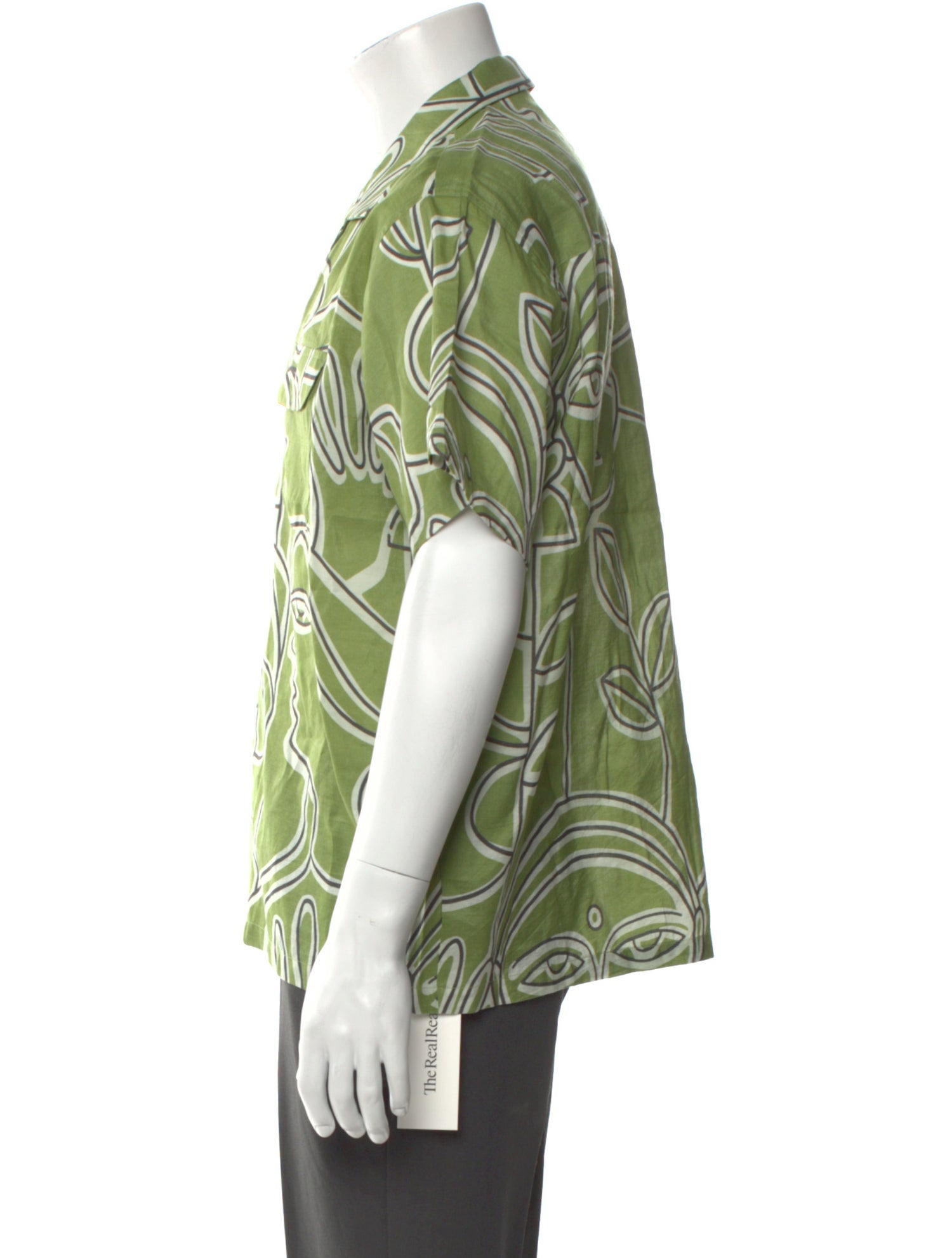 HARAGO Printed Short Sleeve Shirt