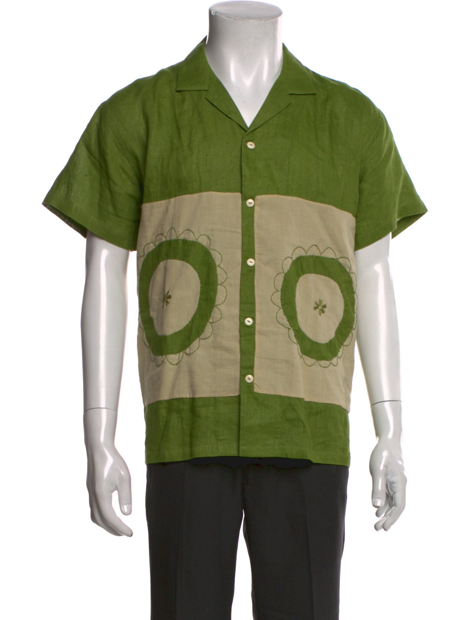 HARAGO Printed Short Sleeve Shirt