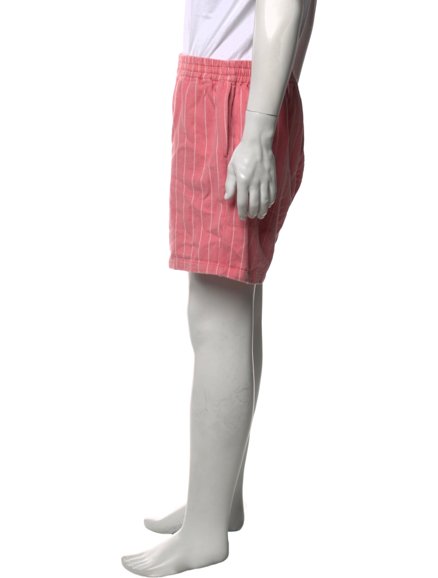 HARAGO Striped Jogger Shorts