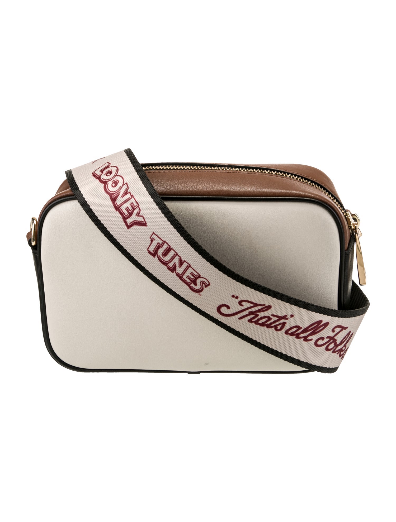 Marc Jacobs x Looney Tunes Leather Crossbody Bag - Neutrals