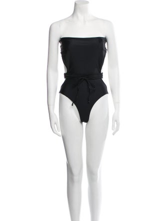 Jade Swim Cutout Accent One-Piece