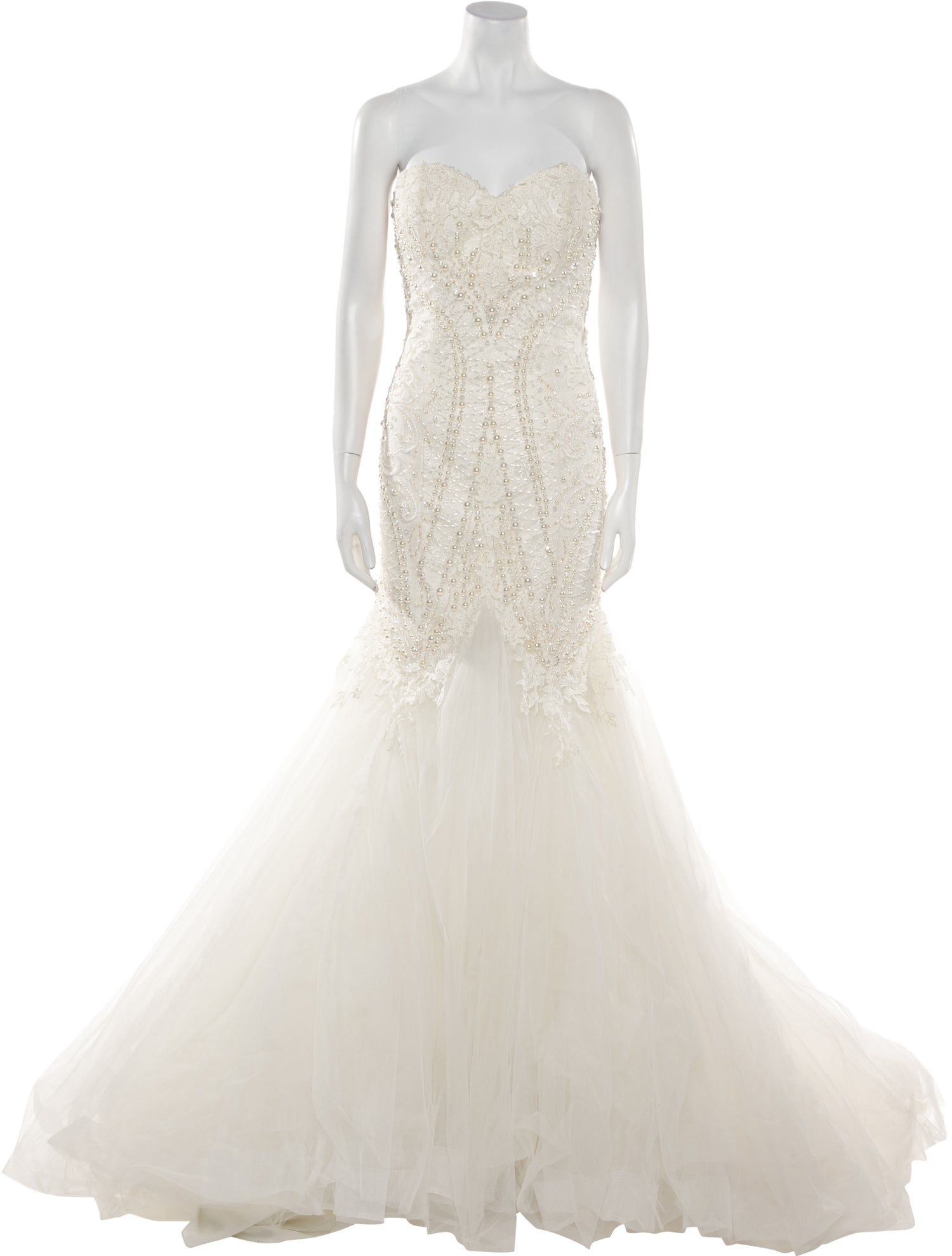 Justin Alexander Patterned Long Dress