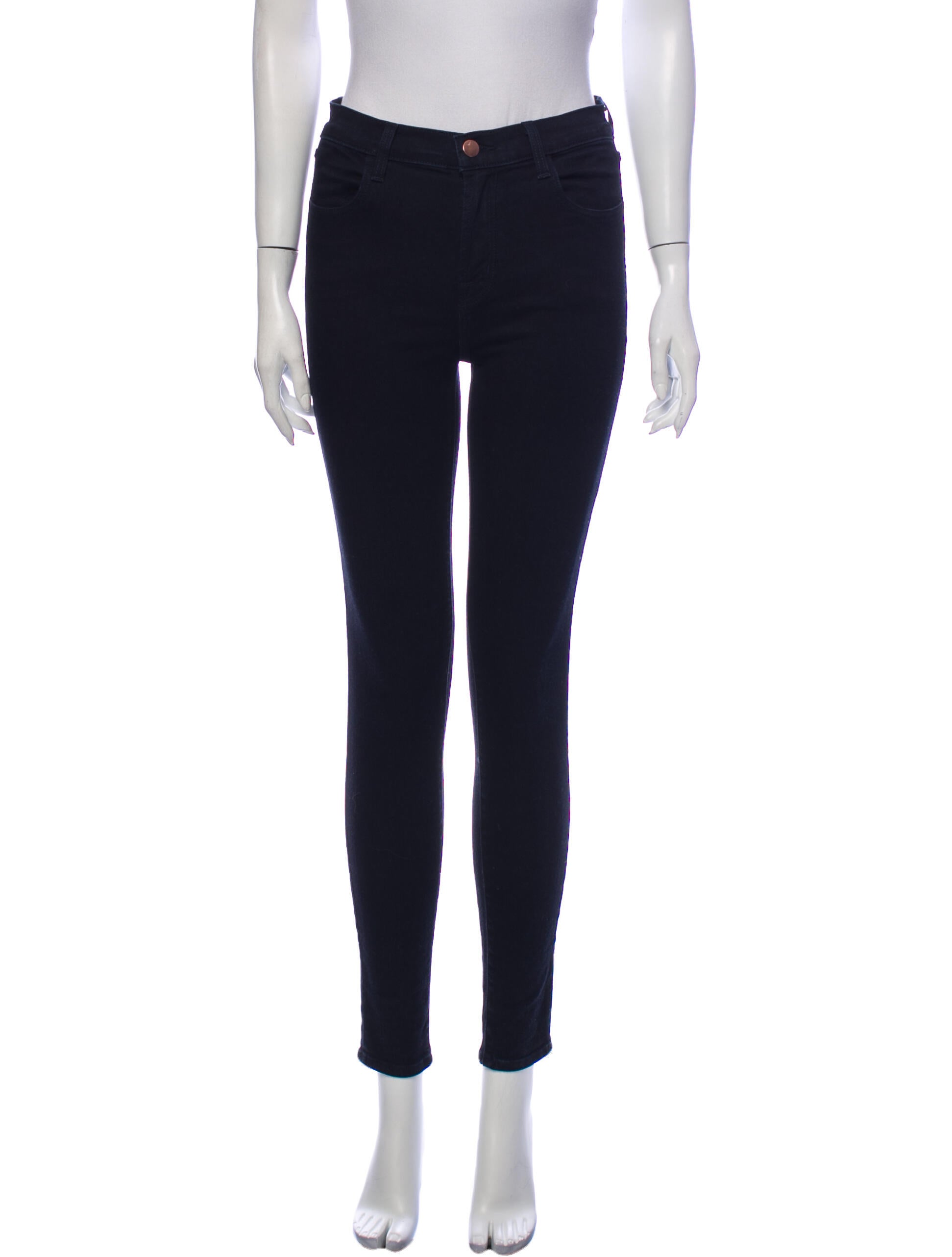 J Brand Mid-Rise Skinny Leg Jeans