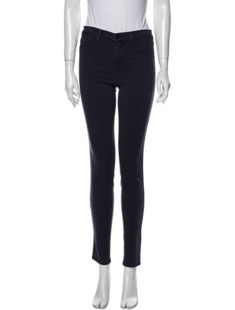 J Brand Mid-Rise Skinny Leg Jeans